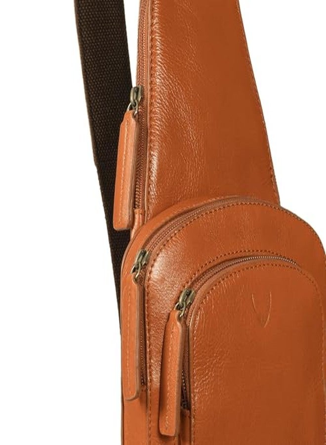 Hidesign Men's Genuine Leather Crossbody Bag - Image 4